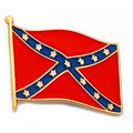 Confederate Flag Lapel Pin